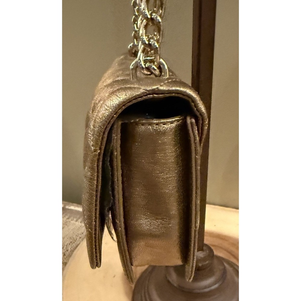 Kate Spade Gold Quilted Leather Mini Emerson Place Vivenna Crossbody Bag - Picture 9 of 15